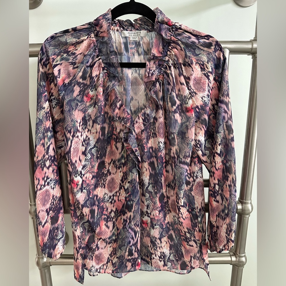 ALLSAINTS long sleeve top XS